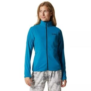 Mountain Hardwear Women's Stratus Range Full Zip Jacket Size L Blue